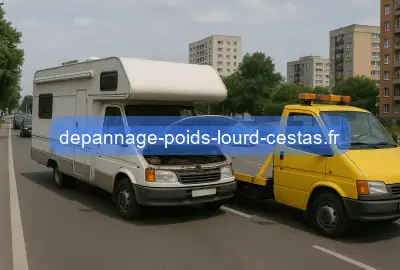 Remorquage campingcar